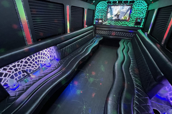 Yakima Limo Bus Interior