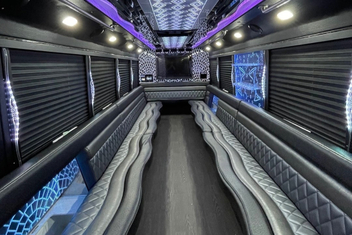 Yakima Party Bus Interior