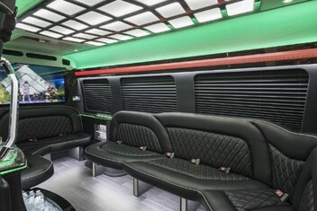 Yakima Sprinter Party Bus Interior